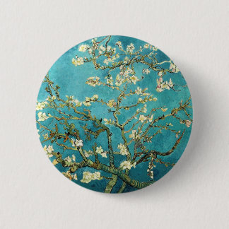 Blühende Almond Tree - Vincent Van Gogh Button