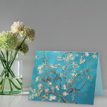 Blühende Almond Tree Vincent van Gogh Dankeskarte<br><div class="desc">Eine schöne Kunsthandwerkskarte mit dem postimpressionistischen Ölgemälde,  Blütenmandelbaum (1890),  von Vincent van Gogh (1853-1890). Weiße und rosa Blüten auf einem brillanten Aquahintergrund. Verse inside - Danke,  dass du so nett bist! Van Gogh machte dieses Gemälde für seinen Bruder Theo,  um die Geburt seines Sohnes zu feiern.</div>