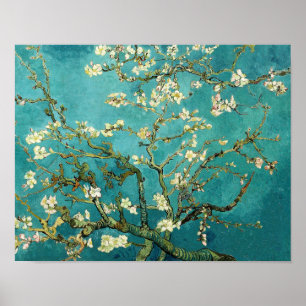 Blühende Almond Tree Vincent Van Gogh Poster