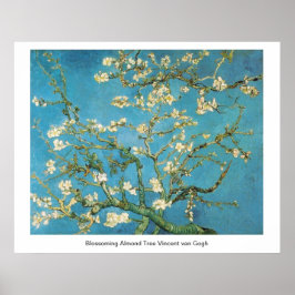 Blühende Almond Tree Vincent van Gogh Poster