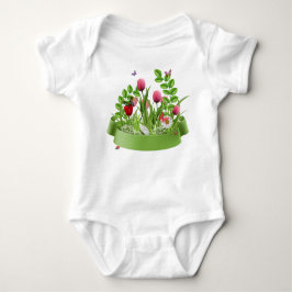 Blühende Blume Baby Bodysuit Baby Strampler