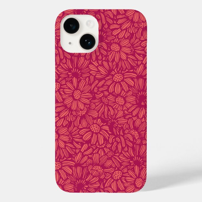 Blühende Blume Case-Mate iPhone Hülle (Rückseite)