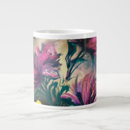 Blühende Blume Jumbo-Tasse