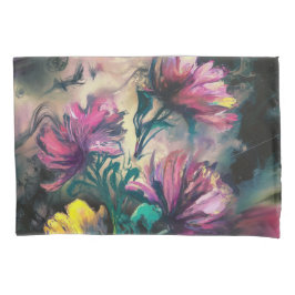 Blühende Blume Kissenbezug