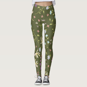 Blühende Blume Leggings