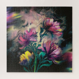 Blühende Blume Puzzle