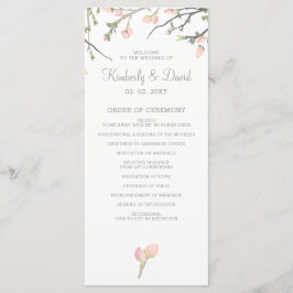 Blühende Blütenblütenhochzeiten Programm