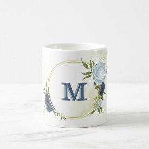 blühende Blütenpflanzen Kaffeetasse