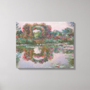 Blühende Bögen, Giverny - Claude Monet - c1913 Leinwanddruck