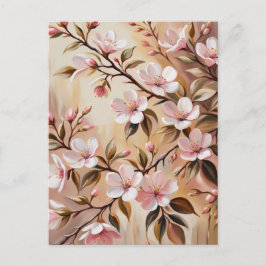 Blühende Branch Postkarte