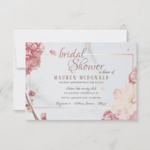 Blühende Eleganz Einladung