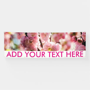 Blühende Erde - rosa Paradise Banner