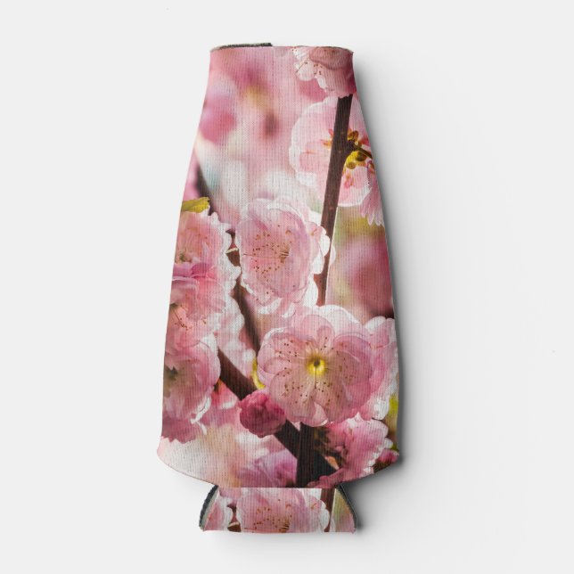 Blühende Erde - rosa Paradise Flaschenkühler (Vorderseite)