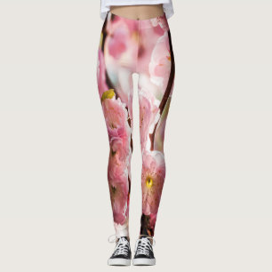 Blühende Erde - rosa Paradise Leggings