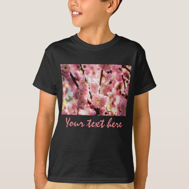 Blühende Erde - rosa Paradise T-Shirt (Vorderseite)