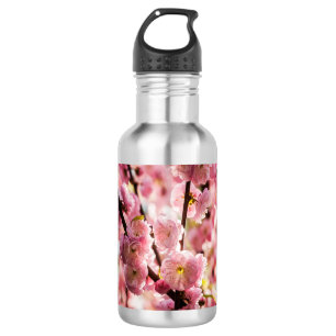 Blühende Erde - rosa Paradise Trinkflasche