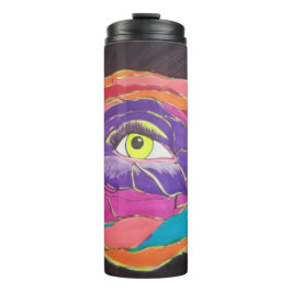 Blühende Exzellenz Thermosbecher