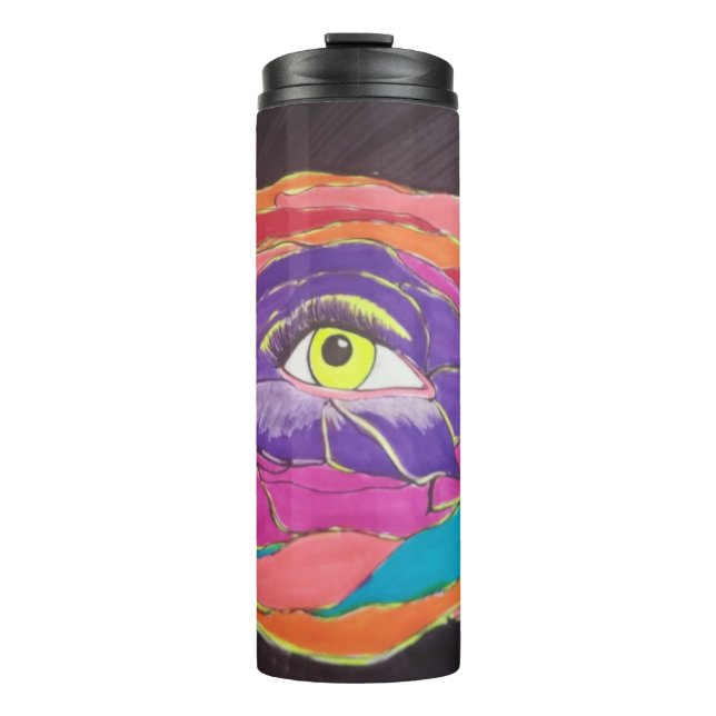 Blühende Exzellenz Thermosbecher (Vorderseite)