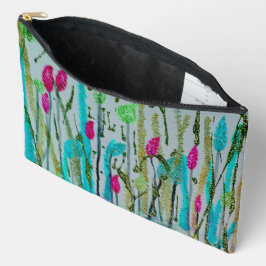 Blühende Farb-Druck-Kosmetiktasche Zubehörtasche