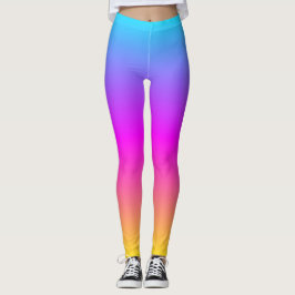 Blühende Farben fröhliche farbenfrohe Damen Mode Leggings
