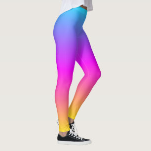Blühende Farben fröhliche farbenfrohe Damen Mode Leggings