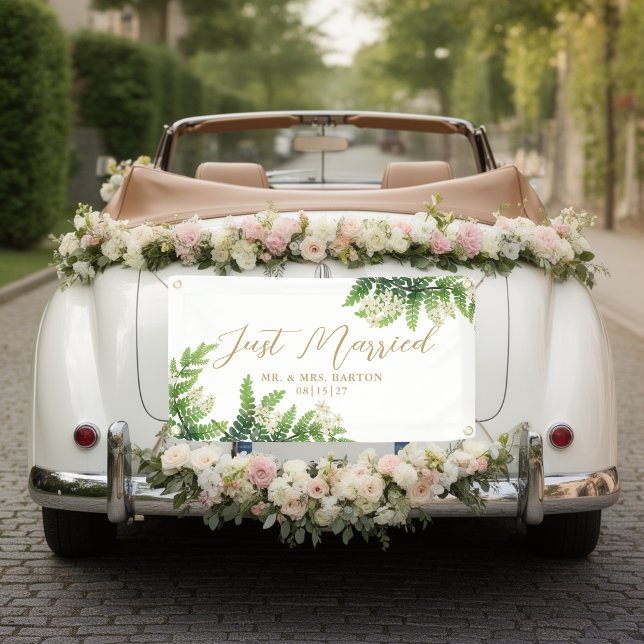 Blühende Ferns nur mit dem Auto-Banner Banner (Von Creator hochgeladen)