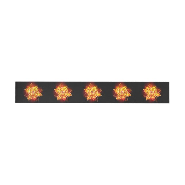 Blühende Feuerrose (Person)