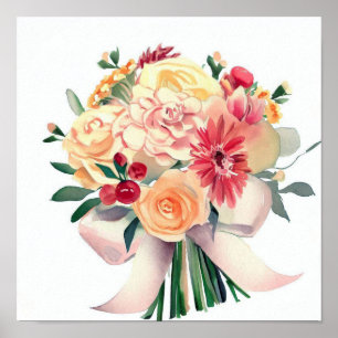 Blühende Harmonie, Attendants Bouquet (D) Poster