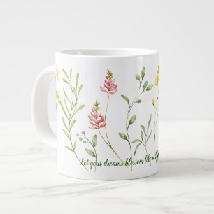 Blühende Inspiration Jumbo-Tasse