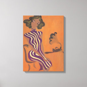 Blühende Jugend No.8 Leinwanddruck