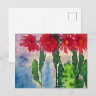 Blühende Kakteen Emil Nolde Postkarte