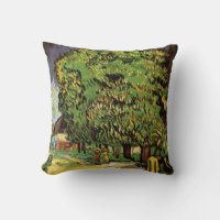 Blühende Kastanienbäume von Vincent van Gogh