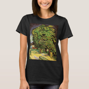 Blühende Kastanienbäume von Vincent van Gogh T-Shirt
