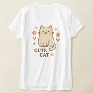 Blühende Katze T-Shirt