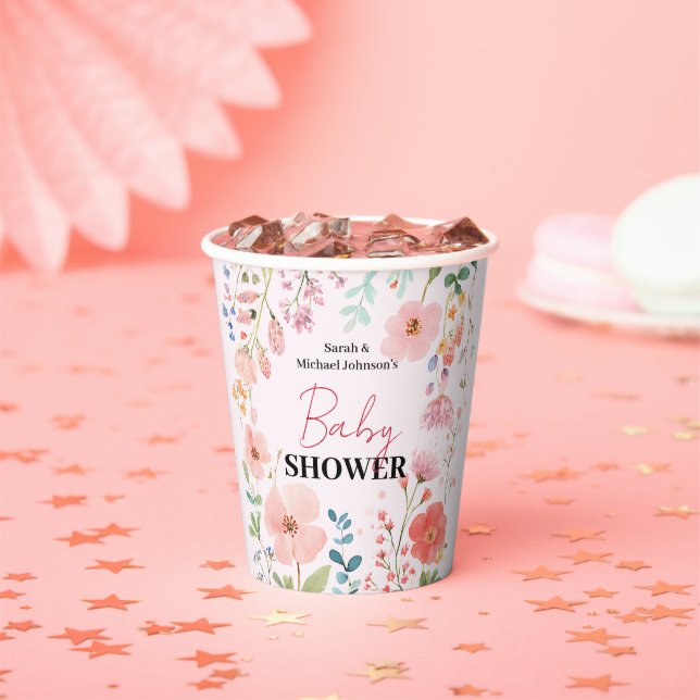 Blühende Kinderdusche Pappbecher (Insitu)