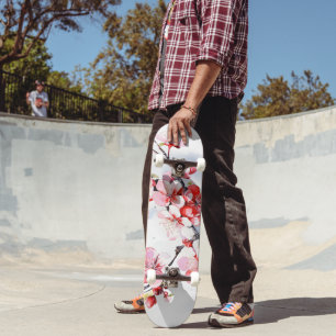 Blühende Kirchenzweig Skateboard