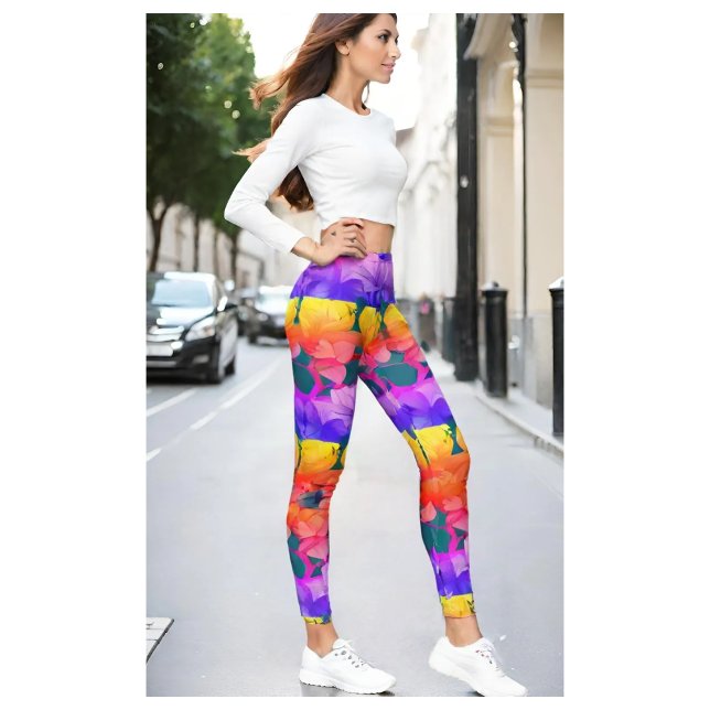 Blühende Leggings (Von Creator hochgeladen)