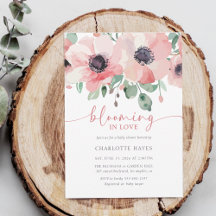 Blühende Liebes-Babyparty Rosa Babyparty