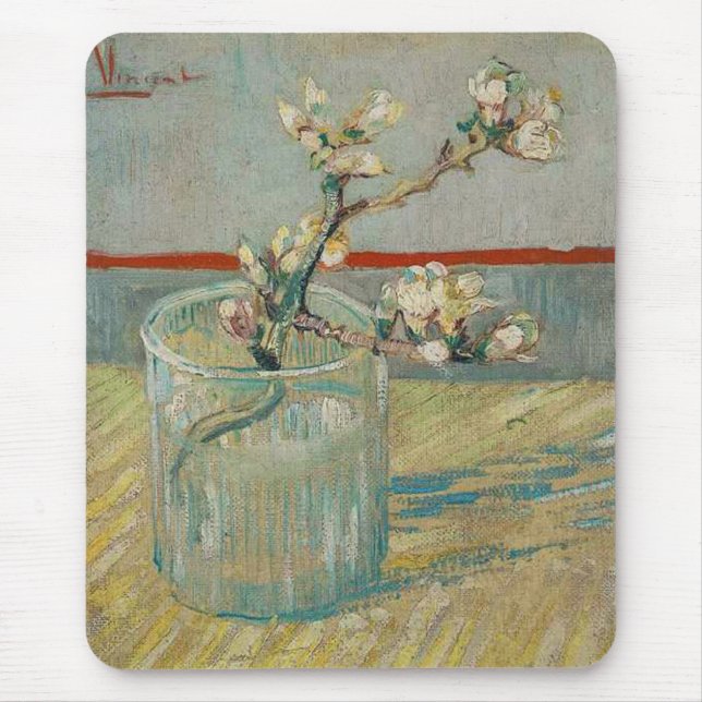 Blühende Mandel-Niederlassung durch Vincent van Mousepad (Vorne)