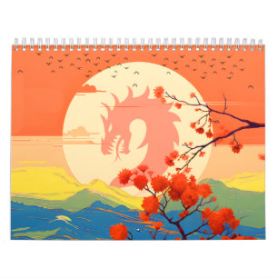 BLÜHENDE NATUR BERG DRACHE KALENDER