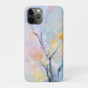 Blühende Oase weich rosa blaue Bäume Natur Szene Case-Mate iPhone Hülle