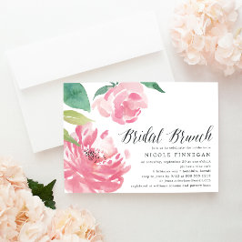 Blühende Peonie | Einladung von Bridal Brunch