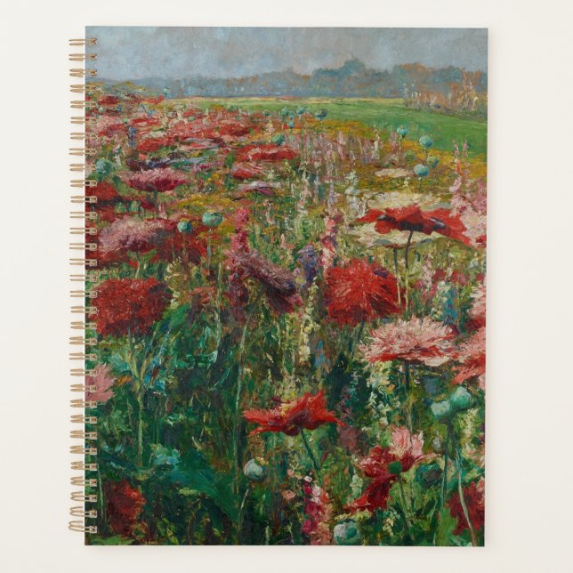 Blühende Poppies - Olga Wisinger-Florian Planer (Vorderseite)
