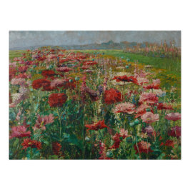 Blühende Poppies - Olga Wisinger-Florian Poster
