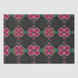 Blühende Romantik: Ein Blumenthema Seidenpapier