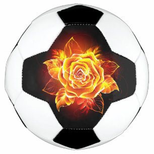 Blühende Rose Fußball