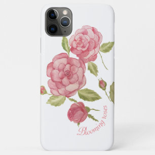Blühende Rose in Aquarellfarben Flecken aus dem Ma Case-Mate iPhone Hülle