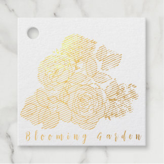 Blühende Rose in Aquarellfärben T - Shirt Baby B Geschenkanhänger