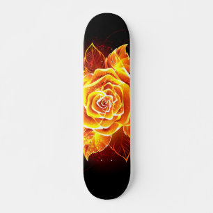 Blühende Rose Skateboard