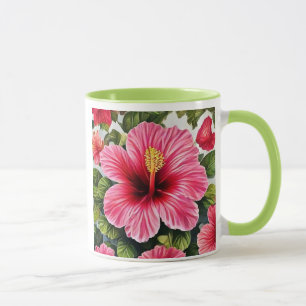 Blühende Schönheitsstiftung Tasse